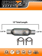 UNIVERSAL CATALYTIC CONVERTER FOR 2015-2021 MITSUBISHI OUTLANDER SPORT 2.0L NEW