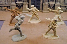 Lot Of 5  1/32 Conte Custom Alamo Defenders Alternate Poses #6555