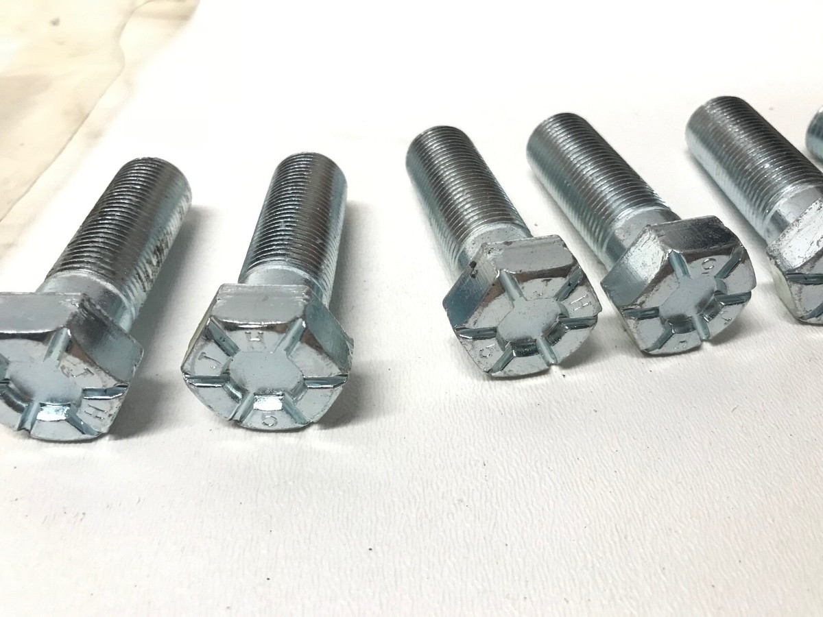 LOT OF 6 - GENUINE MACK OEM 25093653 Hexagon Screw Mach - 3AX1665  