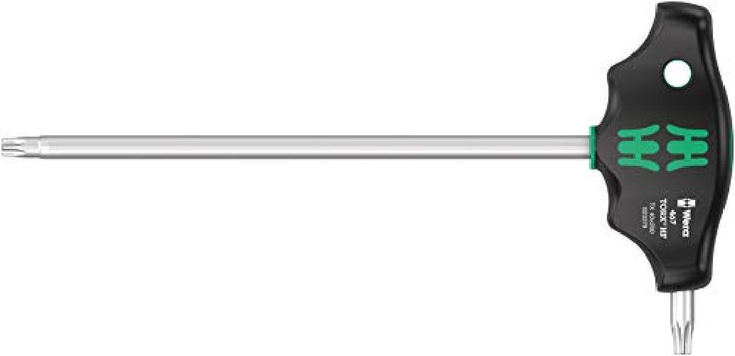 Destornillador de mango T, función de ret.   467 TORX HF 40 x 200 mm