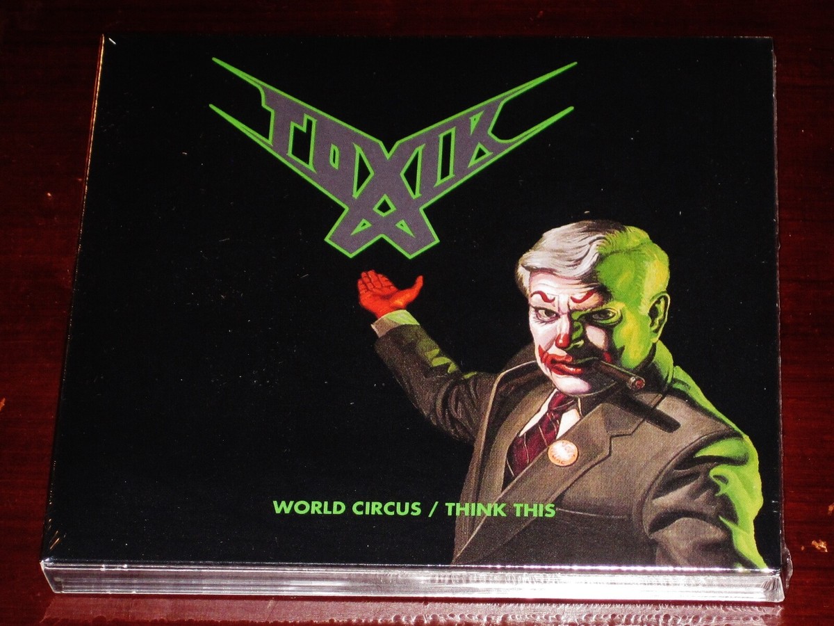 Toxik: World Circus + Think This 2 CD Set 2022 Reissue Dissonance