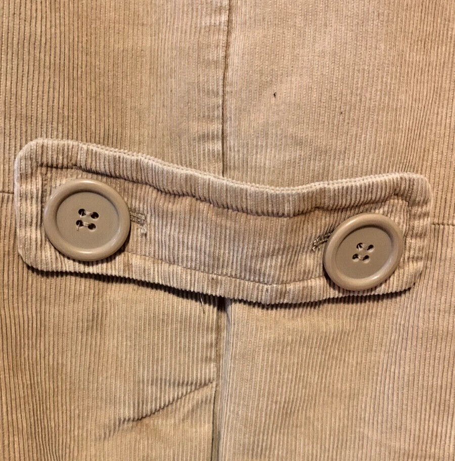 Chaqueta Abrigo Mossimo Supply Co Mujer Tostada Pana Guisante | Talla Junior XL Foto 4 de 4