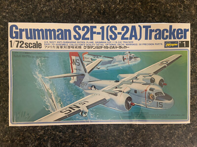 Hasegawa 1/72 Grumman S2F-1 (S-2A) Tracker Model Kit K001 - NEW SEALED!