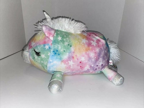Kellytoy Squishmallow Justice Exclusive LUNA Unicorn 10" Cotton Candy Scent - Picture 5 of 12