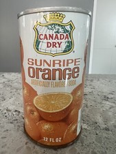 Canette orange Canada Dry Sunrise - Des Moines