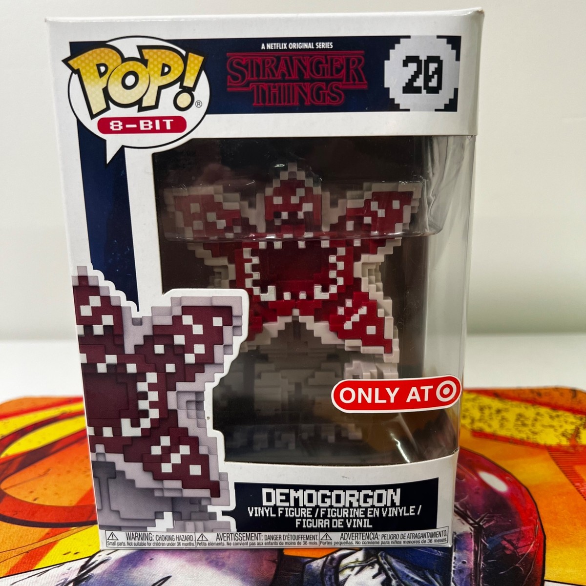 Stranger Things Demogorgon 8-Bit Target Exclusive 20 w/Protector
