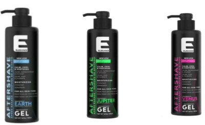 Elegance Aftershave Transparent Gel Moisturizing Earth, Venus or Jupiter 16.9oz
