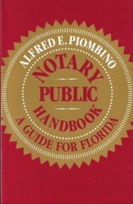 Piombino Florida Notary Cites Law School Research Aid Manual Guide Book
