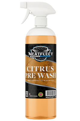 NEATFLEET CITRUS PRE WASH 1 LITER WACHS UND VERSIEGELUNG SICHER PH FORMEL BUGS SPLATS