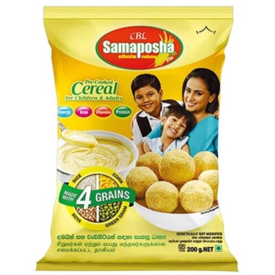 Samaposha Healthy Cereal Nutritious Breakfast Tasty Food Ceylon Product 200g