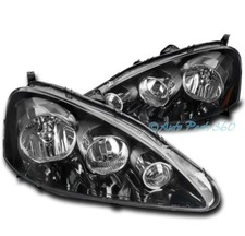 For 05-06 Acura Rsx Dc5 Base Type-s Black Replacement Headlights Headlamps Lamps For 05-06 Acura Rsx Dc5 Base Type-s Black Replacement Headlights Headlamps Lamps