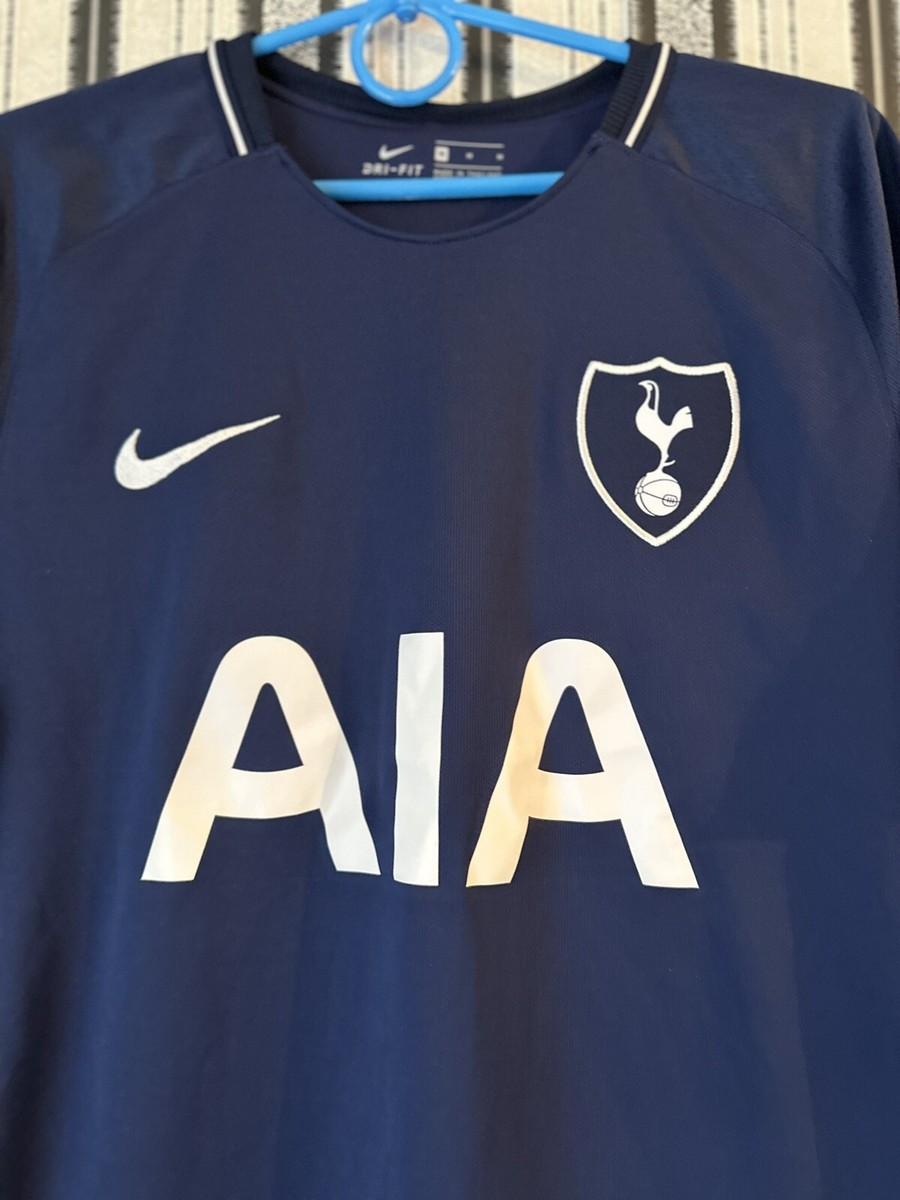 Tottenham Hotspur Football Shirt Blue Away 2017/18 Medium Tottenham Hotspur Football Shirt Blue Away 2017/18 Medium