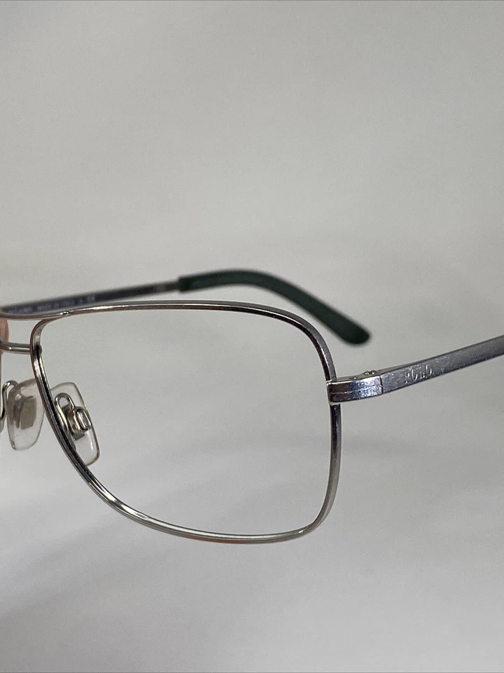 Gafas de sol Polo Ralph Lauren 3044 9117/71 Italia plata aviador 62-15-135 marco Foto 4 de 4