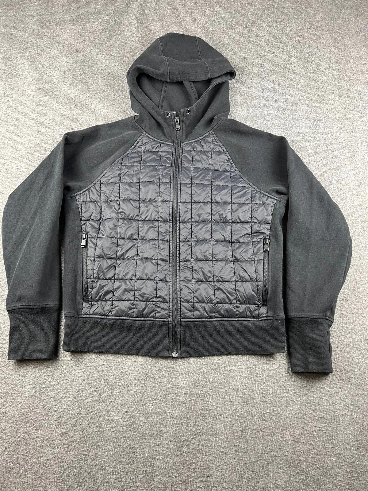 Old Navy Active Dynamic Fleece Hybrid Jacket Women's Medium Quilted Full Zip