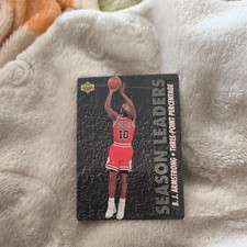 1993-94 Upper Deck B.J. Armstrong Season Lead...