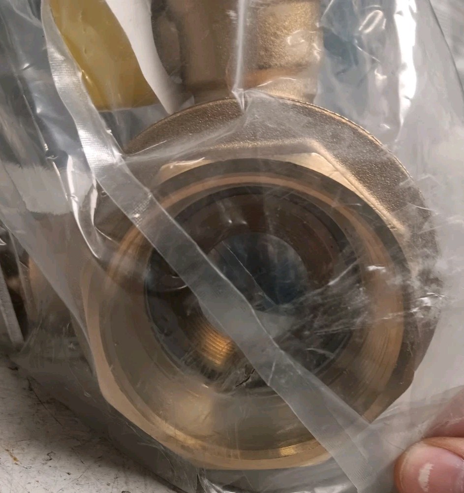 Webstone H-40617 Ball Valve 2" Forged Brass 600 PSI