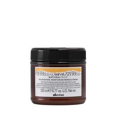 Davines Naturaltech Nourishing Vegetarian 8.8 Fl Oz (Pack of 1), BROWN,MAROON 