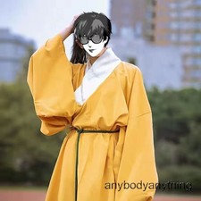 Hanfu Robe Wide Sleeve Chinese Ming Dynasty Ancient Costume for Men Adult Kimono