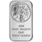 1 Troy oz Buffalo .999 Fine Silver Bar Sealed