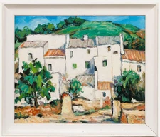 Erwin Steinhauser (1939-2023) - 20th Century Oil, House Facades