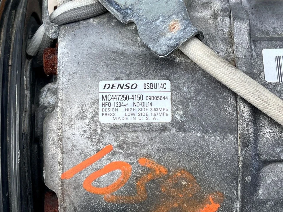 2019-2024 Acura RDX A/C Air Conditioning Compressor - Image 2 of 4