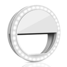 Selfie Ring Light, Portable Clip Selfie Light with 36 LED for Smart Phone Pho...