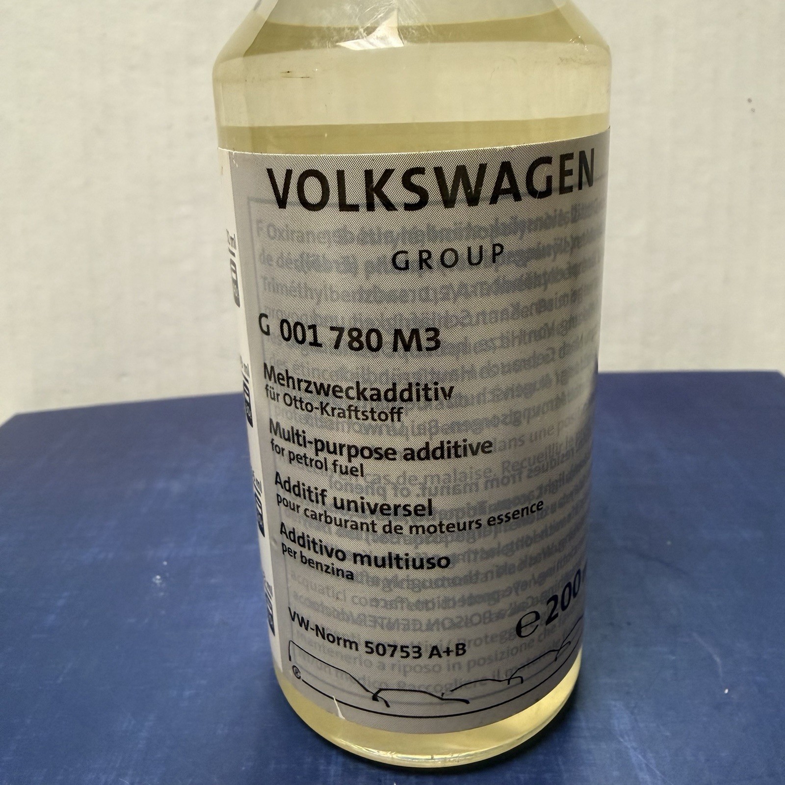 VW GROUP: GASOLINE FUEL ADDITIVE 2X G001780M3: PORSCHE AUDI BENTLEY RR SEAT NEW