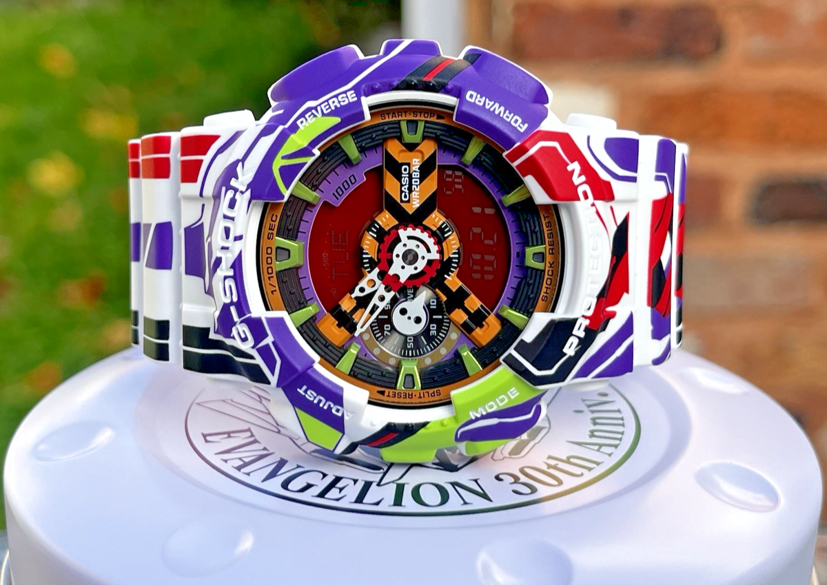 CASIO G-SHOCK X EVANGELION GA-110EVA30-7A 30TH ANNIVERSARY LIMITED