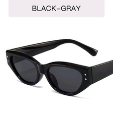 Retro cat eye sunglasses