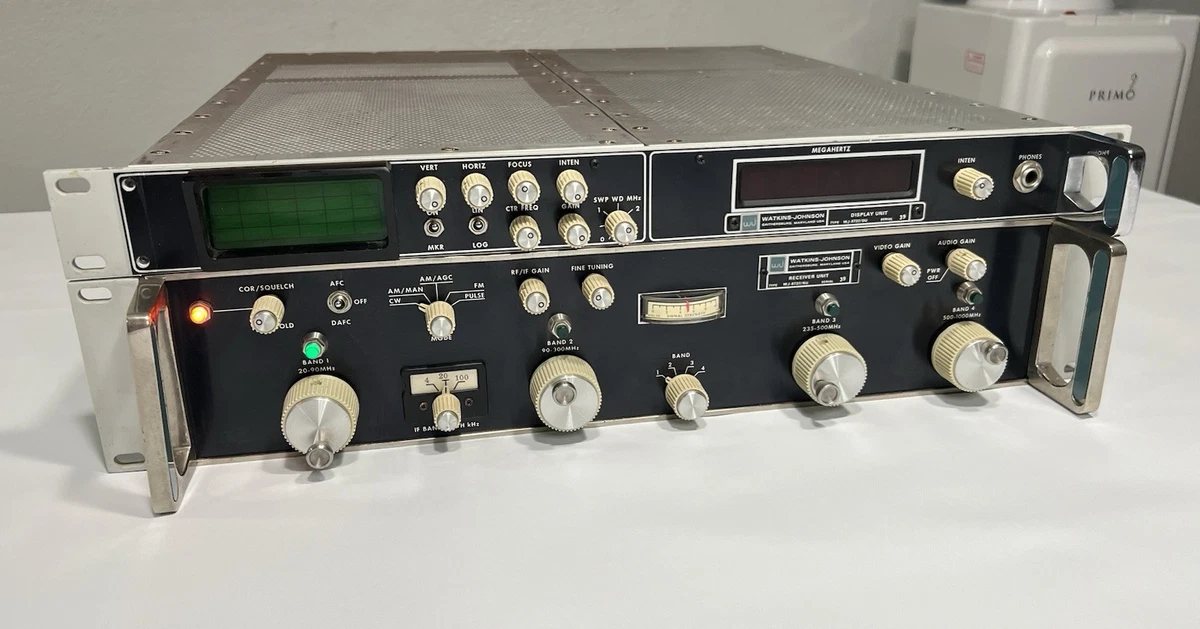 Filtro YIG Watkins Johnson Compatto 1-2 GHz WJ-619-28 - Usato In Buone Condizioni