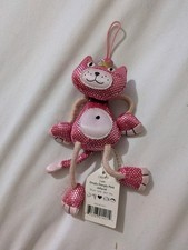 Jellycat Cat, Rare, Retired, I Am a Dingly Dangly Pink Jellycat