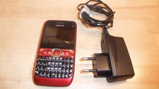 Nokia Business Handy E63 mit Netzteil Typ RM - 437 Model E63-1  Tastenhandy Rot