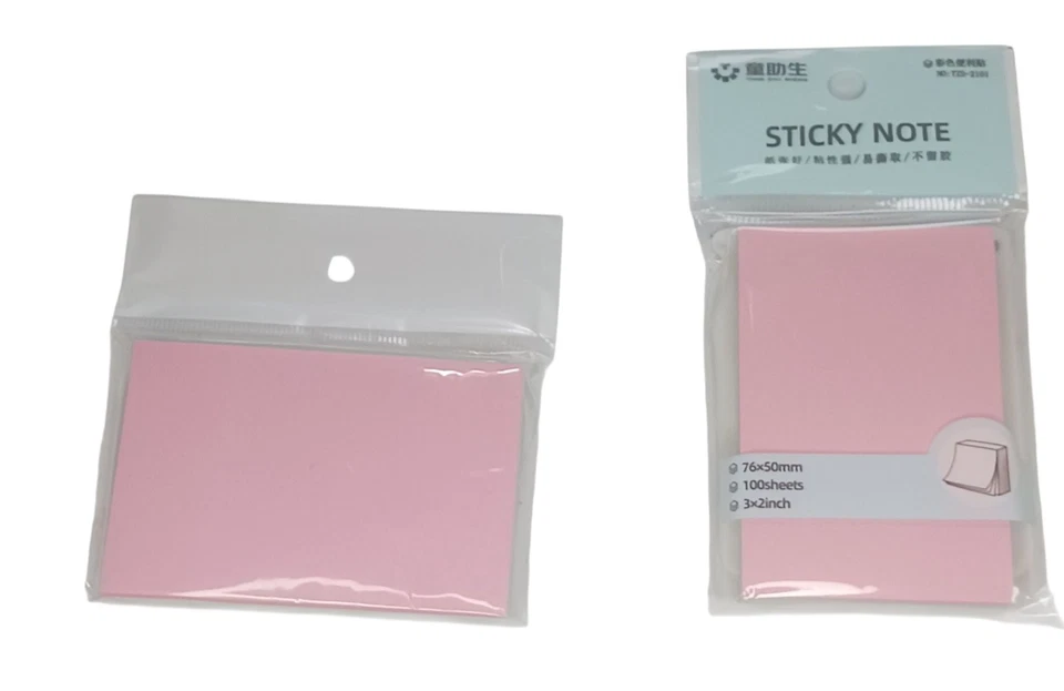 un organizador de escritorio, notas adhesivas y clips de papel/clips de carpeta. Foto 4 de 4