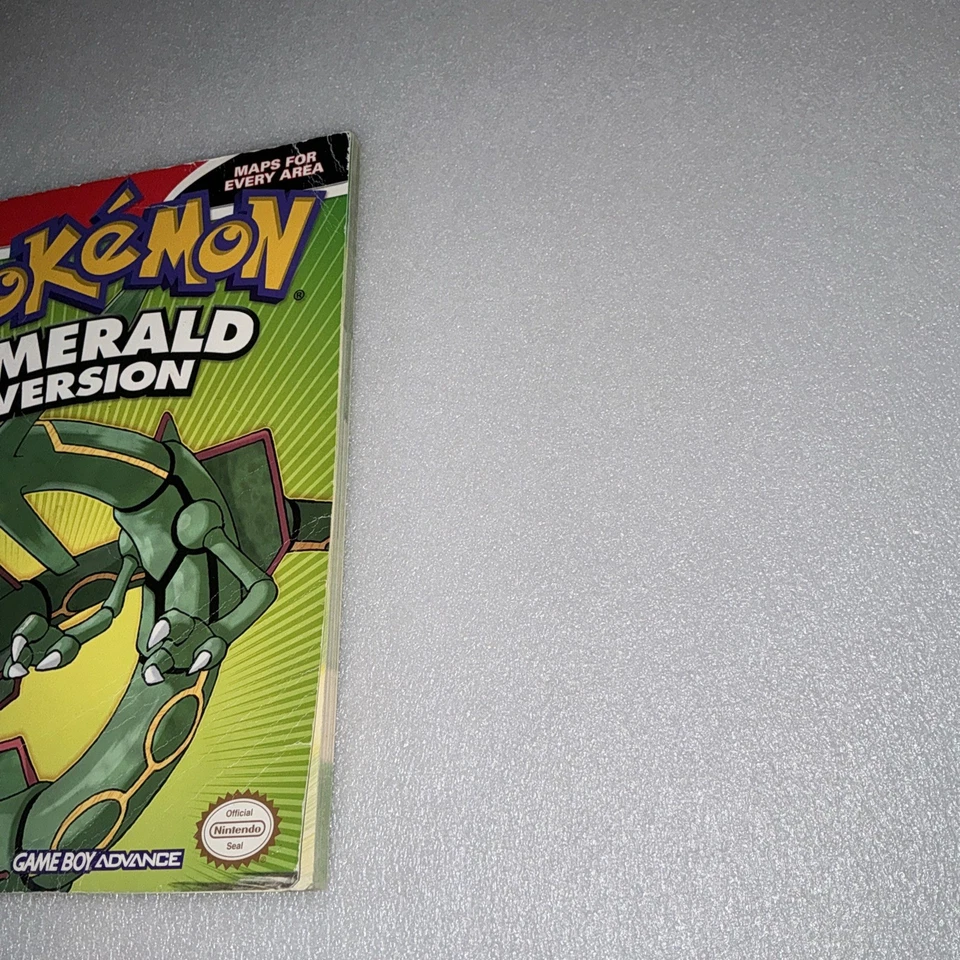 Nintendo POKEMON EMERALD PRIMA Official Game Guide Gameboy gc used rare  - Image 4 of 4