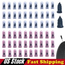 120Pcs Tire Repair Rubber Nails Tyre Puncture Repair Screws Kit with Screwdriver