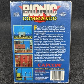 Bionic Commando (NES) - CIB buone condizioni