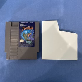 Solstice The Quest for the Staff of Demnos -(Nintendo NES, 1990) Tested / Works