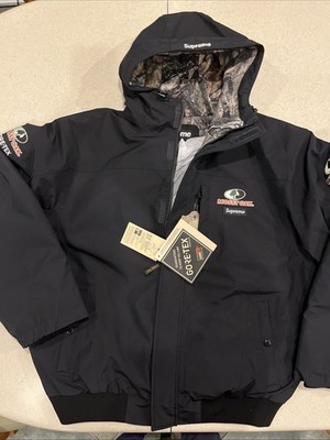 Supreme Mossy Oak Gore-Tex Black Jacket Camo New Tags NWT Size