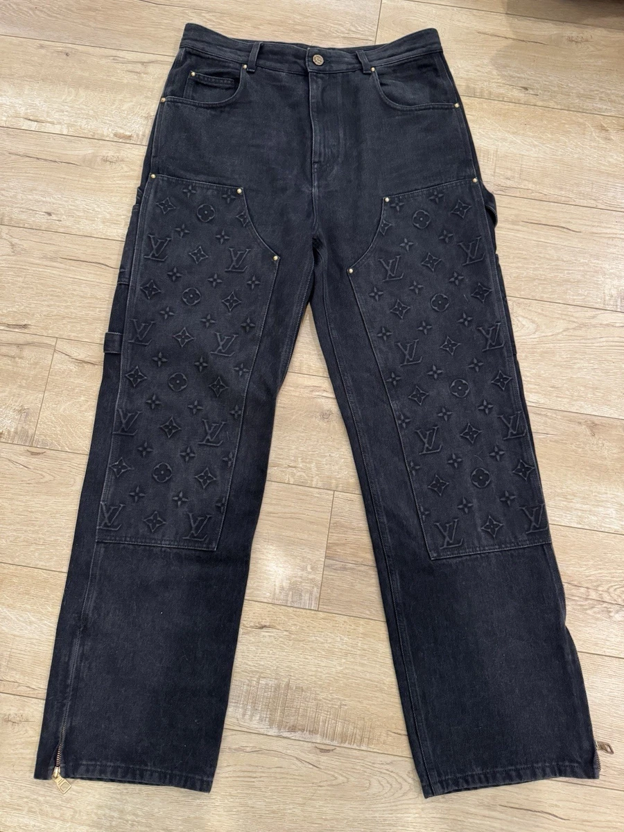 Louis Vuitton Cotton Jeans for Men for sale | eBay