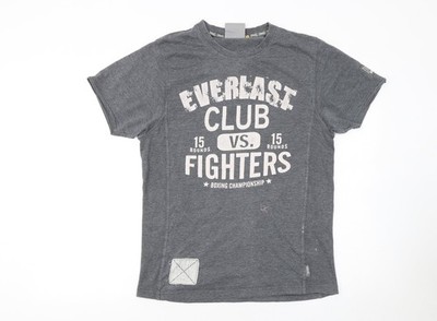 Graues T-Shirt Herren UK Größe S Everlast