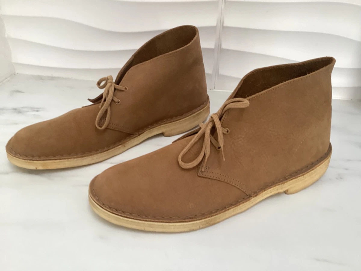 Clarks Bushacre Lace Up Suede Boots for Men for sale | eBay display picture 3