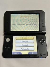 Nintendo 3DS XL LL Region Free Console Stylus Used