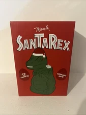 SanTaRex Miracle Tiki Mug T-Rex Dinosaur Christmas July Cocktail Santa Hat 12oz