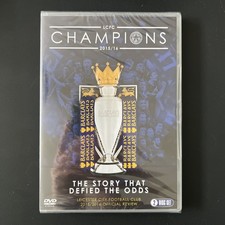Leicester City Football Club 2015/2016 Official Review...Champions (DVD, 2016)
