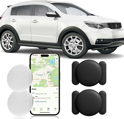 GPS Tracker for Vehicles, 2PCS MINI Tracker Device for Vehicles, Real Time Magne