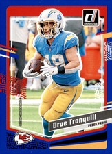 2023 Panini Donruss Press Proof Blue #156 Drue Tranquill
