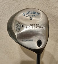 Callaway Great Big Bertha Titanium War Bird 5 Wood Ladies Gems Graphite LRH