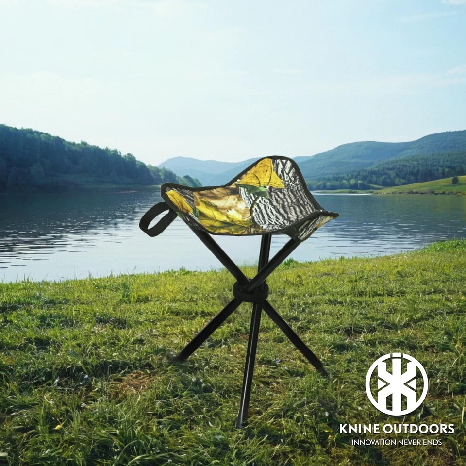 Hunting Chair, Hunting Seat, Heavy-Duty Tripod Stool, Lightweight, Portable F... - Image 4 of 4