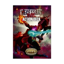 Pinnacle Savage Worlds Necessary Evil - Action Deck SW (New)