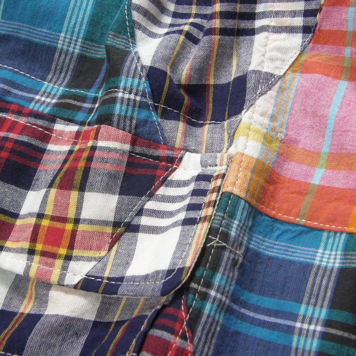 Engineered Garments Patchwork Jacket Made in USA … - image 9